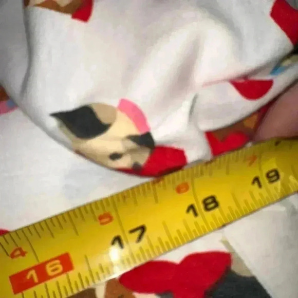 Lularoe XS dog Perfect Tee NWT. White with red , and cute dog ❤️. - Picture 6 of 6